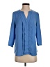 212 Collection Blue 3/4 Sleeve Blouse Size S - photo 1
