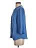 212 Collection Blue 3/4 Sleeve Blouse Size S - photo 5