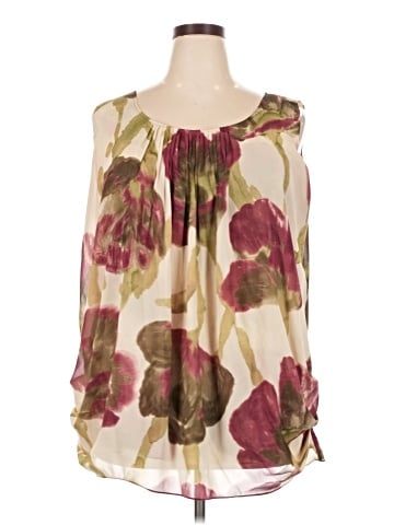 AK Anne Klein Sleeveless Blouse (view 1)