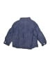 Janie and Jack Chevron-herringbone Blue Long Sleeve Button-Down Shirt Size 18-24 mo - photo 2