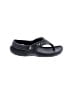 Crocs Black Flip Flops Size 10 - 11 Kids - photo 1
