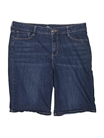 St. John's Bay Denim Shorts (view 1)