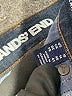 Lands' End Chevron-herringbone Blue Jeans Size 10 - photo 8