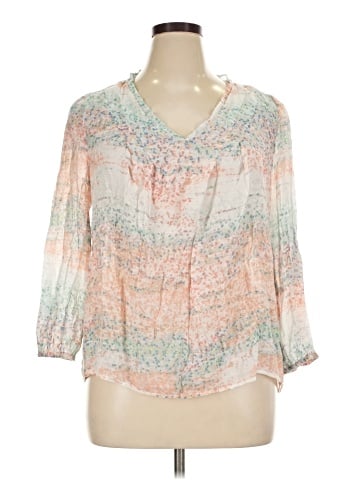 Zac & Rachel 3/4 Sleeve Blouse (view 1)