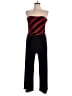 Lapis Color Block Black Red Jumpsuit Size M - photo 1