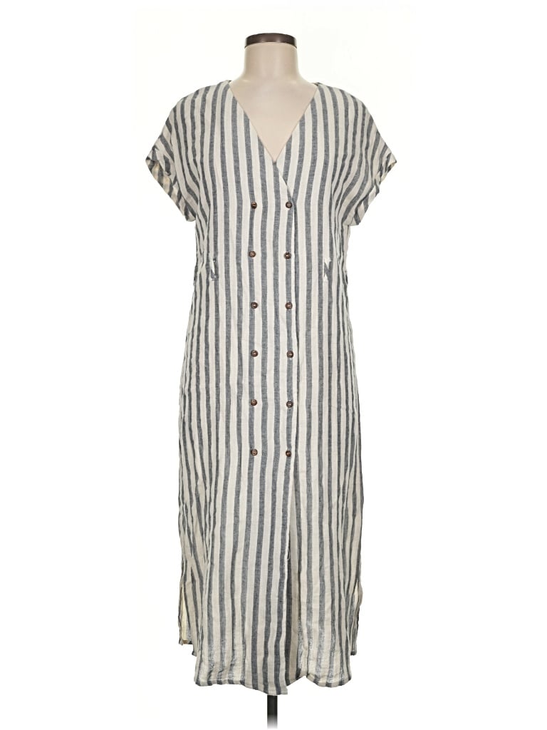 Pre-owned Kittenish Casual Dress In Gray
