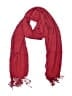 Assorted Brands 100% Rayon Red Scarf One size - photo 1