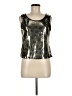 Ruby Rd. Silver Sleeveless Top Size M (petite) - photo 1