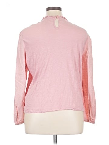 Caslon Long Sleeve Blouse (view 2)