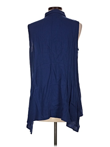 Fever Sleeveless Button-Down Shirt (view 2)