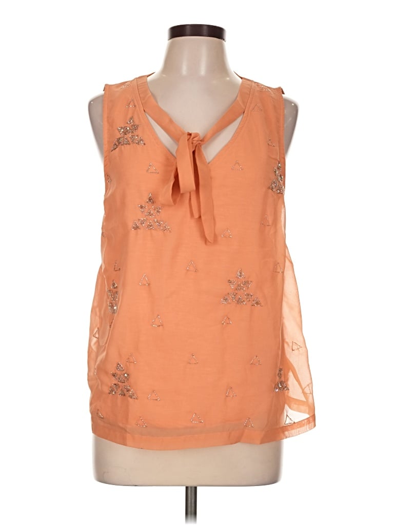 Pre-owned Akemi + Kin Sleeveless T-shirt In Orange