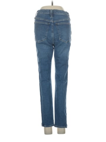 Madewell 10" High-Rise Skinny Crop Jeans in Bradfield Wash (view 2)