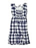 Old Navy Checkered-gingham Blue Dress Size 8 - photo 2