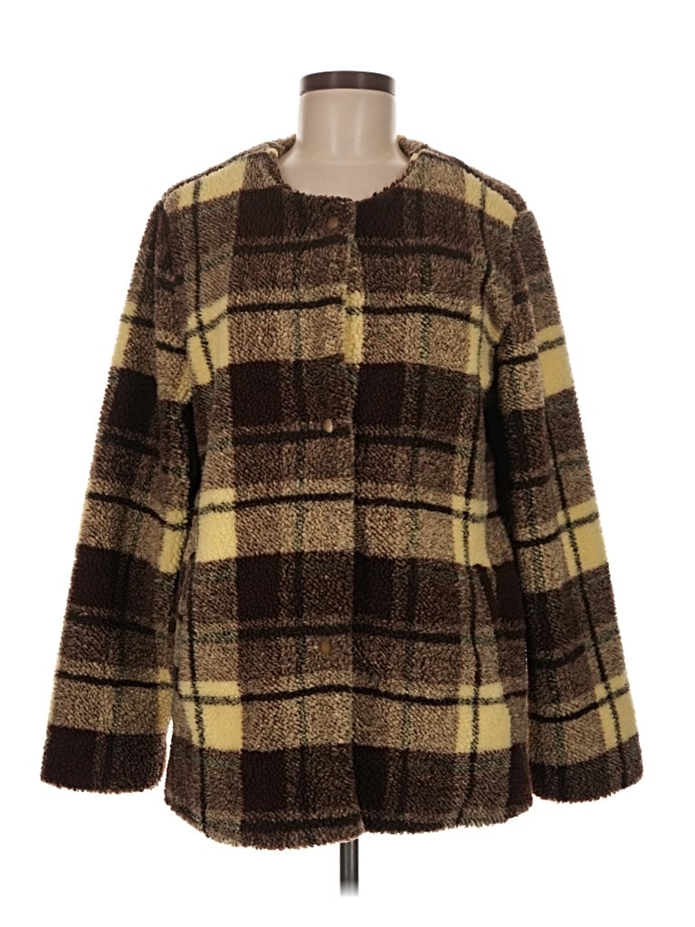 Pre-owned Sanctuary Coat In Brown