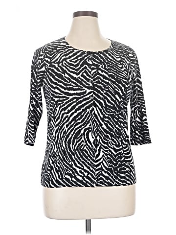 Sarah Spencer 3/4 Sleeve Top (view 1)