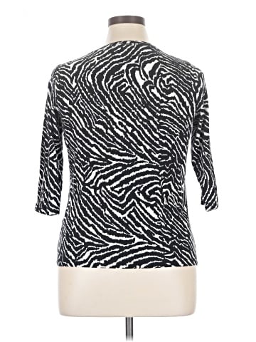 Sarah Spencer 3/4 Sleeve Top (view 2)