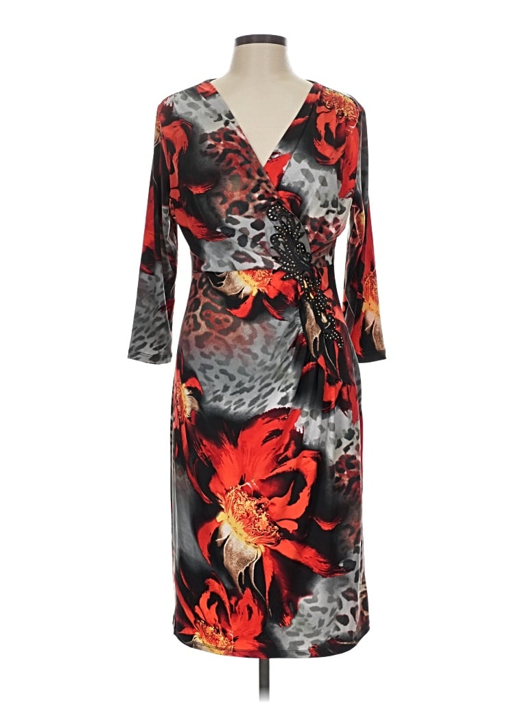 Pre-owned Boston Proper Cocktail Dress In Red