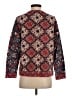 Tory Burch 100% Pima Cotton Paisley Red Pullover Sweater Size S - photo 2