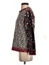 Tory Burch 100% Pima Cotton Paisley Red Pullover Sweater Size S - photo 5