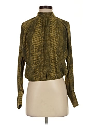 Maison d' Amelie Long Sleeve Blouse (view 1)