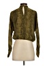 Maison d' Amelie 100% Polyester Green Long Sleeve Blouse Size XS - photo 2