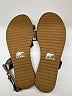 Sorel 100% Leather Silver Sandals Size 9 1/2 - photo 4