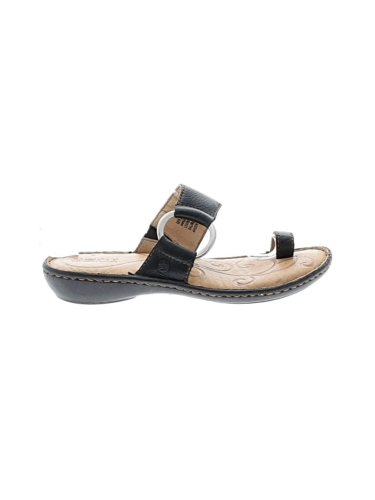 Pre-owned Born Sandals In Black