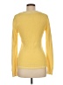 Basic Editions 100% Cotton Yellow Pullover Sweater Size M - photo 2