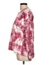 Anne Klein 100% Polyester Tie-dye Pink Pullover Sweater Size L - photo 5