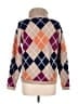 St. John's Bay Plaid Tan Turtleneck Sweater Size L - photo 2