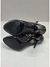 Burberry Black Leather Open Toe Booties Size EU 39 1/2 - photo 8
