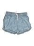 Lands' End Blue Denim Shorts Size 10 - photo 1