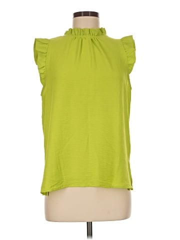 Timing Sleeveless Blouse (view 1)