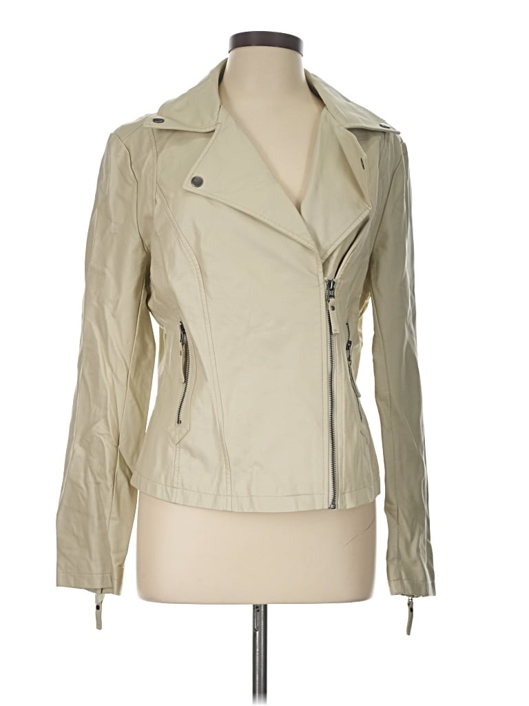 Pre-owned Max Studio Jacket In Tan