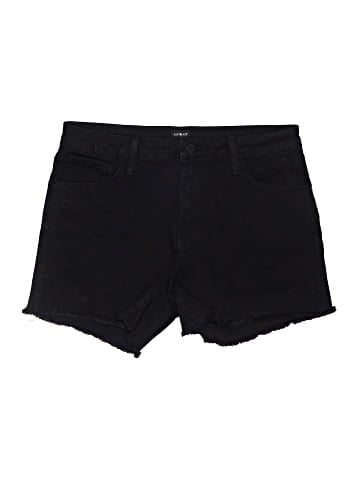 Just Black Denim Shorts (view 1)