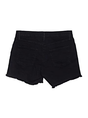 Just Black Denim Shorts (view 2)