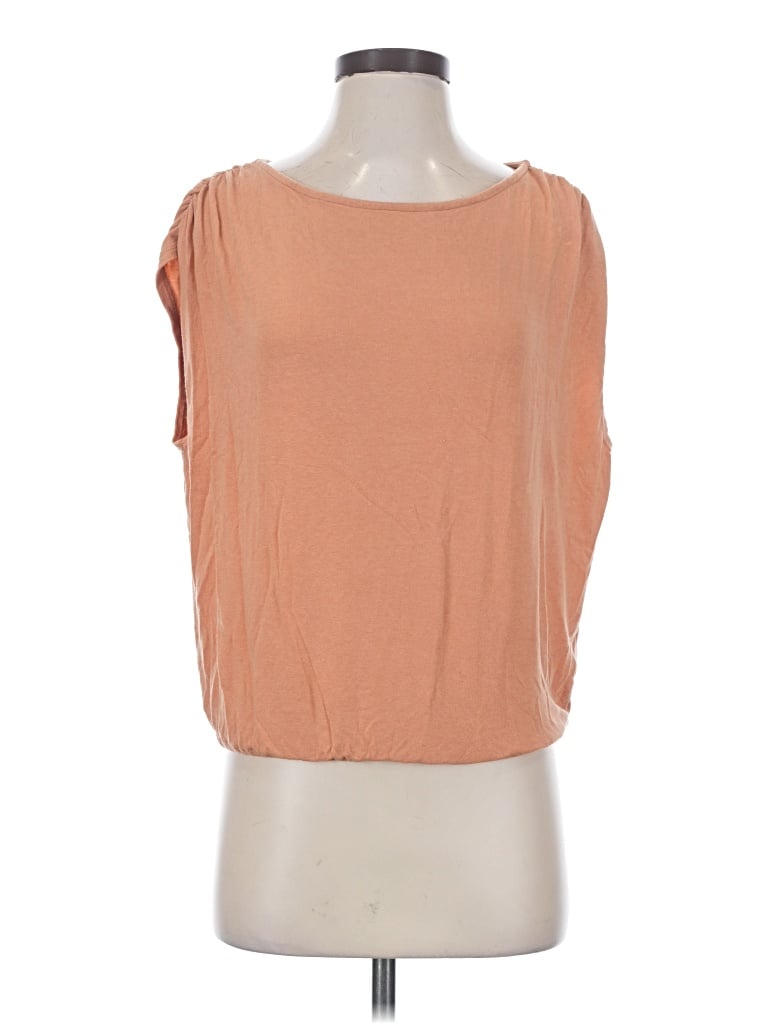 Pre-owned Sadie & Sage Sleeveless T-shirt In Orange