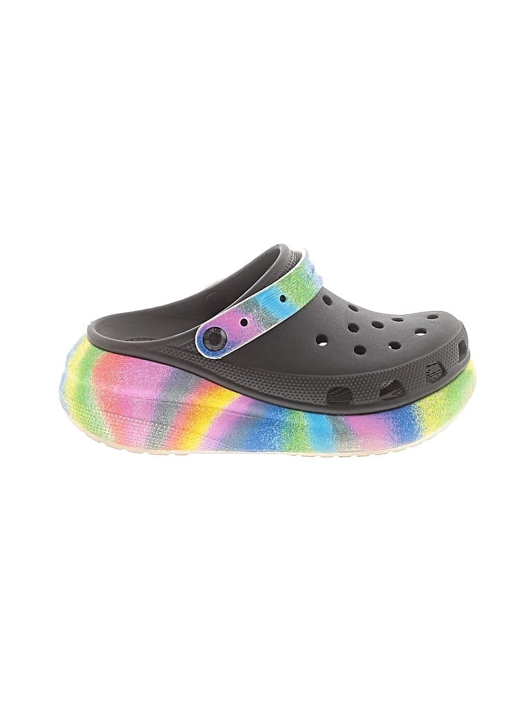 Pre-owned Crocs Mule/clog In Gray