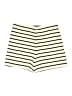 H&M Stripes Ivory Shorts Size L - photo 2