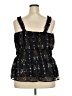 Old Navy 100% Polyester Black Sleeveless Blouse Size XXL (tall) - photo 2
