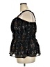 Old Navy 100% Polyester Black Sleeveless Blouse Size XXL (tall) - photo 5