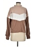Unbranded Color Block Brown Sweatshirt Size S - photo 1
