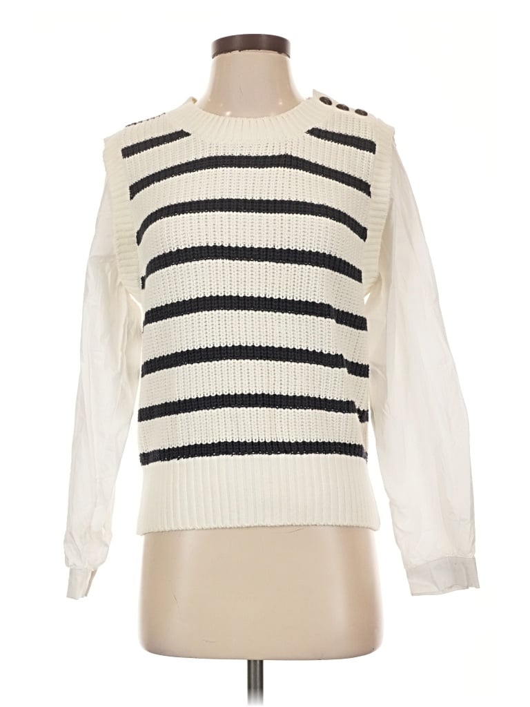 Pre-owned Industry Sweater Vest In Ivory
