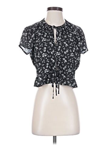 Blue Life Short Sleeve Blouse (view 1)