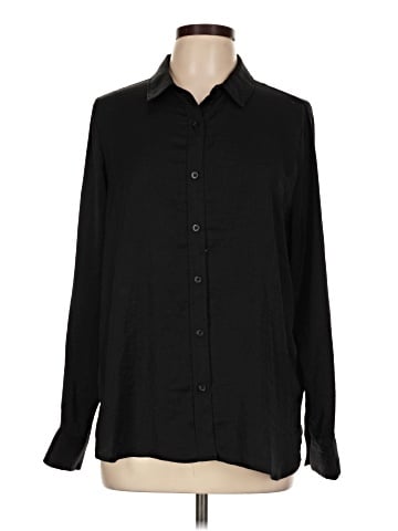 CALVIN KLEIN JEANS Long Sleeve Blouse (view 1)