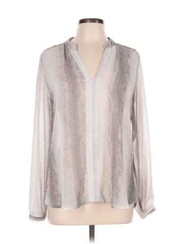 NY Collection Long Sleeve Blouse (view 1)