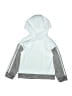 Adidas 100% Polyester Gray Zip Up Hoodie Size 6 - photo 2