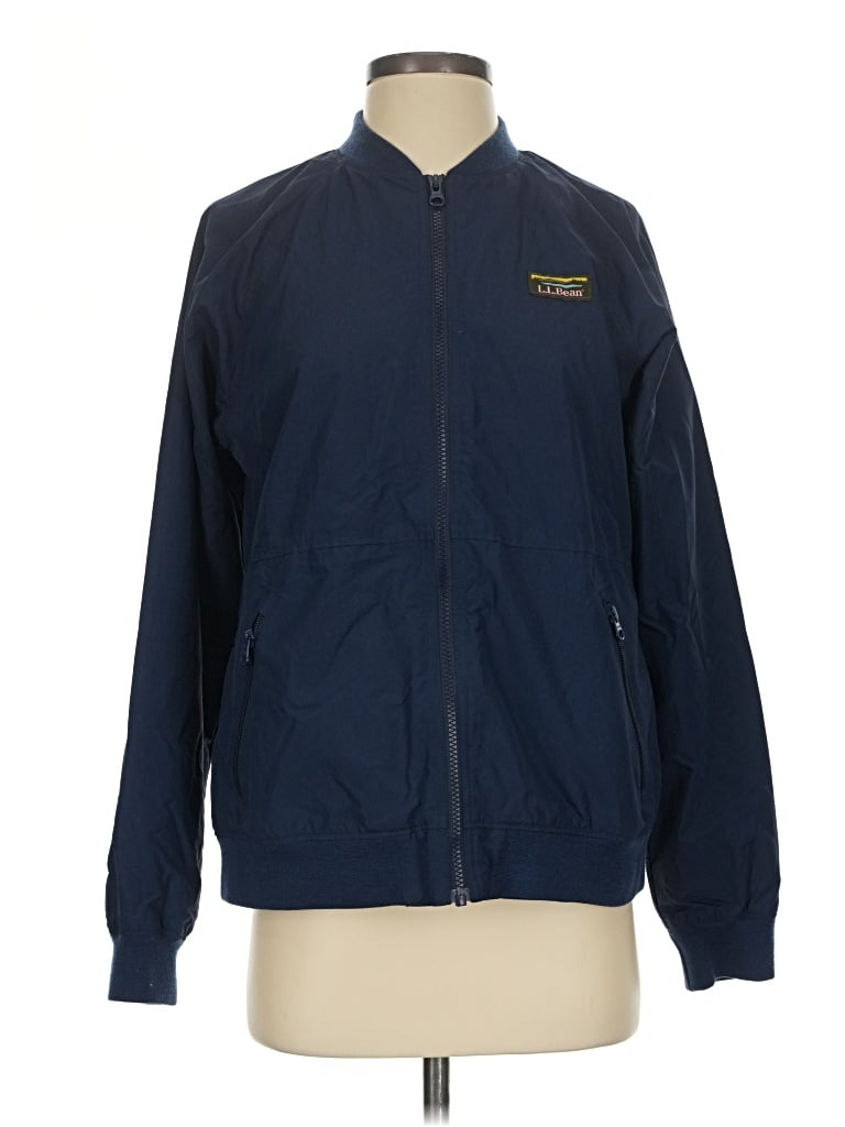 Pre-owned L.l.bean Track Jacket In Blue