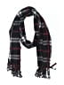 Unbranded Plaid Black Scarf One size - photo 1