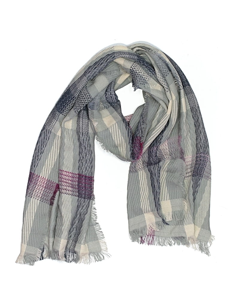 Pre-owned Jjill Scarf In Gray